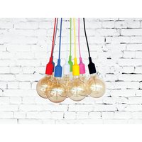 8 Pendelleuchte Rgb Licht Spinne Kronleuchter Kinderzimmerleuchte Hängeleuchte Industrial Chandelier Lighting Modern Hanging von Dreamlightforyou