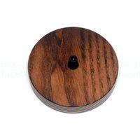 Baldachin Aus Holz Deckenbaldachin Dunklem Lampenersatzteile Deckenleuchtenabdeckung Holzbaldachin Deckenplatte von Dreamlightforyou
