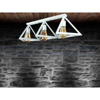 Dreifach Weiße Pyramide Deckenleuchte Deckenlampe Kücheninsel Leuchte Spülleuchte Dreifach Weiße Pyramide Deckenleuchte Deckenlampe Kücheninsel Leuchte Spülleuchte von Dreamlightforyou