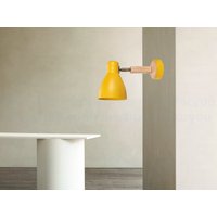 Gelbe Wandleuchte Licht Badezimmer Wandlampe Holz Beleuchtung Eitelkeitslicht von Dreamlightforyou