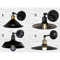 Industrie Wandleuchte Bar Eisen Retro Leuchte Loft Vintage Industriebeleuchtung Downside Kneipe Licht von Dreamlightforyou