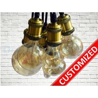 Pendelleuchte Kronleuchter 3-12 Cluster Beliebigen Farben Textilkabel Industrie Industriebeleuchtung Rustikale Beleuchtung Moderne Pendelleuchte Kronleuchter 3-12 Cluster Beliebigen Farben Textilkabel Industrie Industriebeleuchtung Rustikale Beleuchtung Moderne von Dreamlightforyou