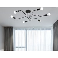 Weiß Deckenleuchter Spinnenleuchter Pendelleuchte Krake Kronleuchter Industrie Leuchte Esszimmer Licht Küchenbeleuchtung von Dreamlightforyou