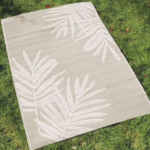 Dreams & Drapes Tahiti Outdoor-Teppich, 100% Polypropylen, Natur, 120 x 170 cm von Dreams & Drapes