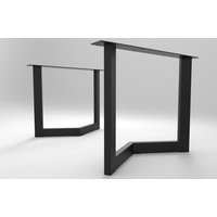 2x V Stil Tischbeine Metall Industrial Style Tischgestell Esstischbeine Esszimmerbeine Für Tischplatte von DreamsCreationAL