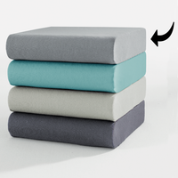 Jersey-Topper-Spannbetttuch - ca. 180 - 200 x 200 - 220 cm Jersey-Topper-Spannbetttuch - ca. 180 - 200 x 200 - 220 cm von Dreamtex