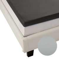 Mikrofaser-Interlock Jersey-Topper-Spannbetttuch, ca. 90 - 100 x 200 cm  von Dreamtex