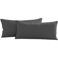 Nicki-Kissenbezüge 2er-Set - je ca. 40 x 80 cm von Dreamtex