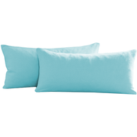 Nicki-Kissenbezüge 2er-Set - je ca. 40 x 80 cm von Dreamtex