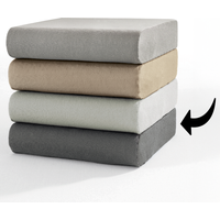 Premium-Jersey-Spannbetttuch für Topper oder Boxspringbett von Dreamtex