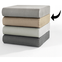 Premium-Jersey-Spannbetttuch für Topper oder Boxspringbett von Dreamtex
