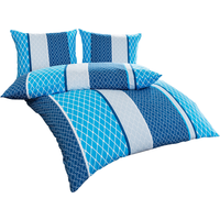 Soft-Touch-Mikrofaser-Satin-Bettwäsche - ca. 135 x 200 cm von Dreamtex