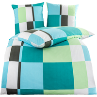 Soft-Touch-Mikrofaser-Satin-Bettwäsche - ca. 135 x 200 cm von Dreamtex