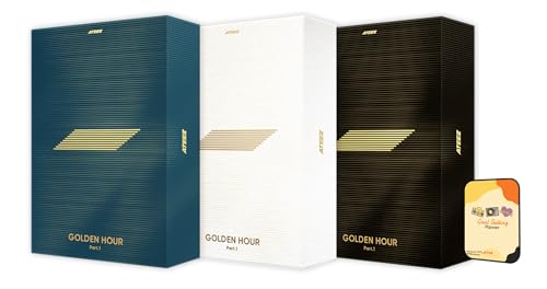 ATEEZ Album - GOLDEN HOUR : Part.1 BLUE HOUR + DIARY + GOLDEN HOUR Full Set Album ver+Pre Order Benefits+BolsVos Exclusive K-POP Giveaways Package von Dreamus