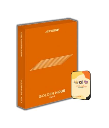 ATEEZ GOLDEN HOUR : Part.1 (Platform ver.) Album [PLATFORM ver.]+Pre Order Benefits+BolsVos Exclusive K-POP Inspired Digital Merches von Dreamus