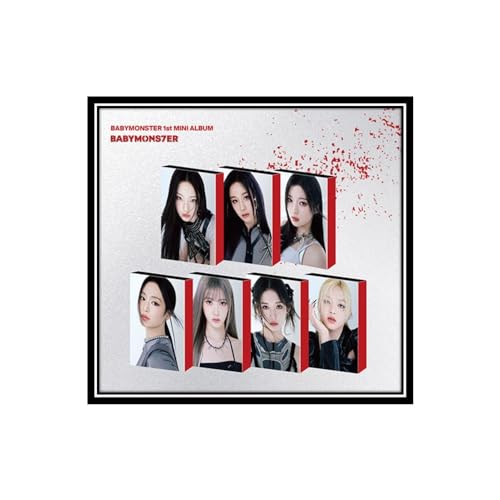 Dreamus BABYMONSTER BABYMONS7ER 1. Mini-Album YG TAG Album 7 Ver Set (Versand durch DHL Express) von DREAMUS