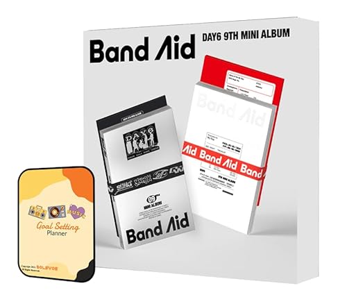 Band Aid DAY6 Album [Rock Band + Band Aid 2 Standard ver Full Set]+Pre Order Benefits+BolsVos K-POP Inspired Freebies (9th Mini Album) von Dreamus