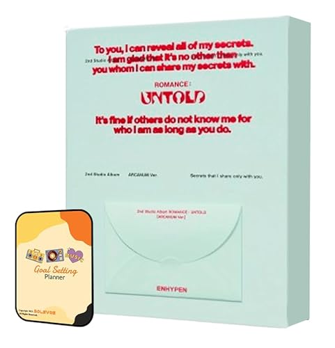 ENHYPEN Album - ROMANCE: UNTOLD ARCANUM Ver.+Pre Order Benefits+BolsVos Exclusive K-POP Giveaways Package von DREAMUS