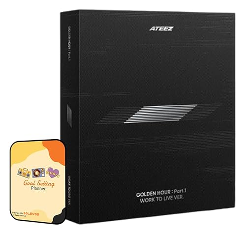 GOLDEN HOUR Part.1 ATEEZ Album [WORK TO LIVE VER.]+Pre Order Benefits+BolsVos K-POP Inspired Freebies (10th Mini Album) von Dreamus