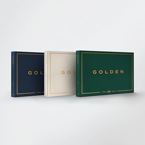 JUNGKOOK BTS - GOLDEN Album (3 ver. SET) von Dreamus