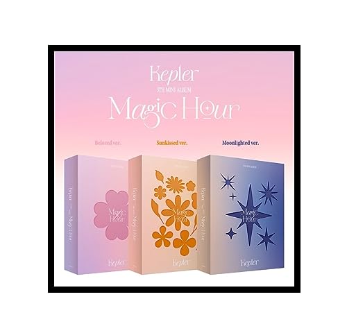 Kep1er - Magic Hour (5th Mini Album) CD+Folded Poster (Moonlighted ver. / CD Only, No Poster) von Dreamus
