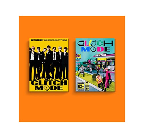 Dreamus NCT DREAM - Glitch Mode [Photobook ver. / Cover Random] (Vol.2) Album+Extra Photocards Set, 145 x 145 x 15 mm, SMK1376 von Dreamus