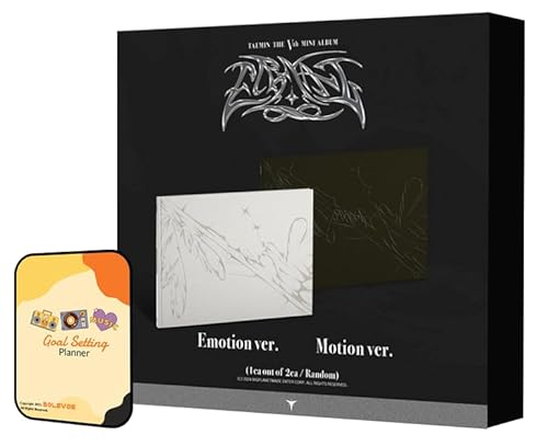 TAEMIN ETERNAL Album [Emotion ver. (Standard ver.)]+Pre Order Benefits+BolsVos Exclusive K-POP Inspired Digital Merches von Dreamus