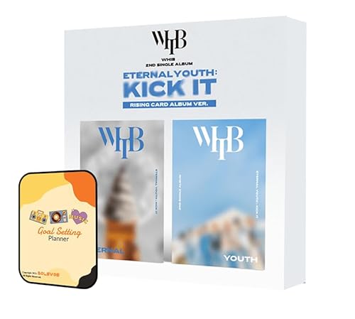 WHIB Album - ETERNAL YOUTH : KICK IT RISING Eternal + Youth (2 ver) Full Set+Pre Order Benefits+BolsVos Exclusive K-POP Giveaways Package von Dreamus