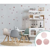 Polka Dots Wandtattoo, Wandtattoo Rose Punkte, Kinderzimmer, Kinderzimmer von DreamyKids