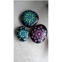 Briefbeschwerer, Dotting - Stein, Zierstein von DreamyPearl