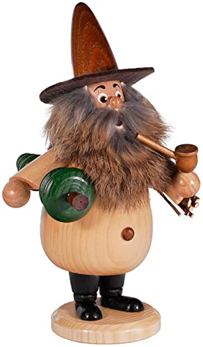 Drechselwerkstatt Uhlig Räuchermann Baummauser Natur, Höhe: ca. 19 cm, Holz, Natur von Drechselwerkstatt Uhlig