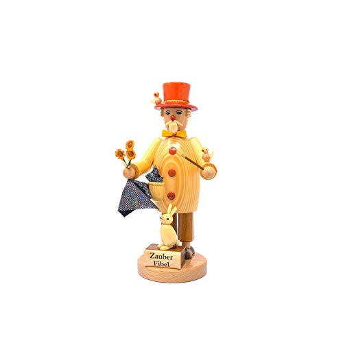 Drechslerei Friedbert Uhlig, Räuchermännchen Nr. 067, Zauberer, 25 cm hoch, aus regionalem Holz gedrechselt, echte Handarbeit aus dem Erzgebirge, Weihnachten, Holzkunst, Echtholz Drechslerei Friedbert Uhlig, Räuchermännchen Nr. 067, Zauberer, 25 cm hoch, aus regionalem Holz gedrechselt, echte Handarbeit aus dem Erzgebirge, Weihnachten, Holzkunst, Echtholz von Drechslerei Friedbert Uhlig, Inh. Jörg Uhlig