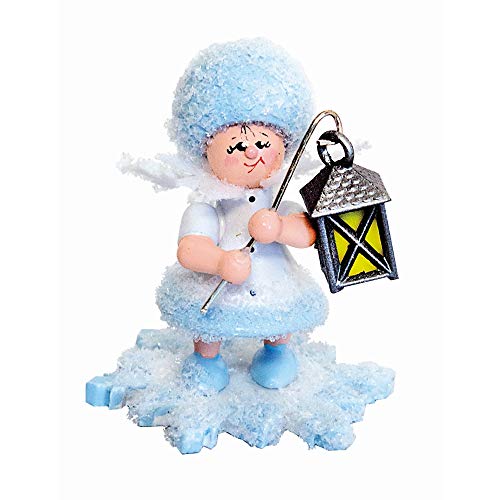 Drechslerei Kuhnert Schneeflöckchen mit Laterne - 5 cm von Drechslerei Kuhnert