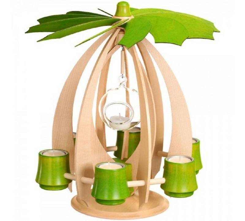 Drechslerei Thomas Schalling Weihnachtspyramide Schalling Schwebepyramide Nova ahorn / lindgrün, Handarbeit aus dem Erzgebirge Drechslerei Thomas Schalling Weihnachtspyramide Schalling Schwebepyramide Nova ahorn / lindgrün, Handarbeit aus dem Erzgebirge von Drechslerei Thomas Schalling