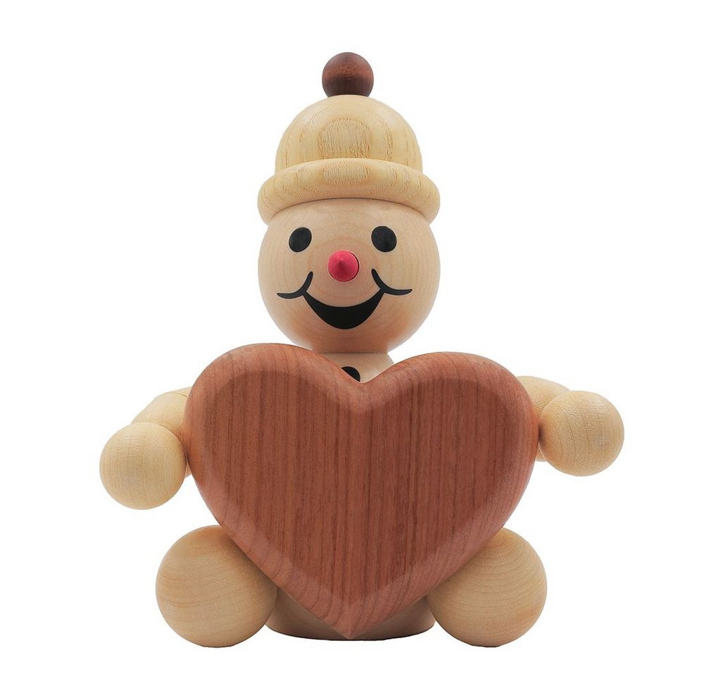 Drechslerei Volkmar Wagner Räuchermännchen Schneemann Junior „mit Herz“ - 14 cm - Original Erzgebirge Drechslerei Volkmar Wagner Räuchermännchen Schneemann Junior „mit Herz“ - 14 cm - Original Erzgebirge von Drechslerei Volkmar Wagner