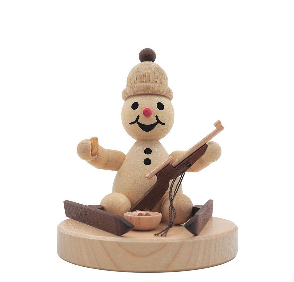 Drechslerei Volkmar Wagner Räuchermännchen Schneemann Junior „sitzender Biathlet“ auf Sockel 8 cm - Orig. Erzgeb. Drechslerei Volkmar Wagner Räuchermännchen Schneemann Junior „sitzender Biathlet“ auf Sockel 8 cm - Orig. Erzgeb. von Drechslerei Volkmar Wagner