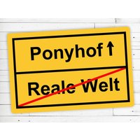 Fußmatte | Abtreter Motiv "Reale Welt/Ponyhof" Rutschfest | Waschbar Hochwertig Aussenbereich Schmutzfangmatte Türmatte Fußmatte | Abtreter Motiv "Reale Welt/Ponyhof" Rutschfest | Waschbar Hochwertig Aussenbereich Schmutzfangmatte Türmatte von Dreckspatz