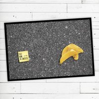 Fußmatte "Banane" Mit Name O. Text Personalisiert Rutschfest | Waschbar Hochwertig Aussenbereich Schmutzfangmatte Türmatte Fußmatte "Banane" Mit Name O. Text Personalisiert Rutschfest | Waschbar Hochwertig Aussenbereich Schmutzfangmatte Türmatte von Dreckspatz