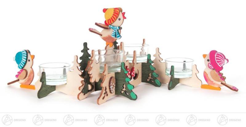 Dregeno Erzgebirge Bastelnaturmaterial Ersatzteile & Bastelbedarf Bastelsatz Teelichthalter mit 3 Vögel Dregeno Erzgebirge Bastelnaturmaterial Ersatzteile & Bastelbedarf Bastelsatz Teelichthalter mit 3 Vögel von Dregeno Erzgebirge