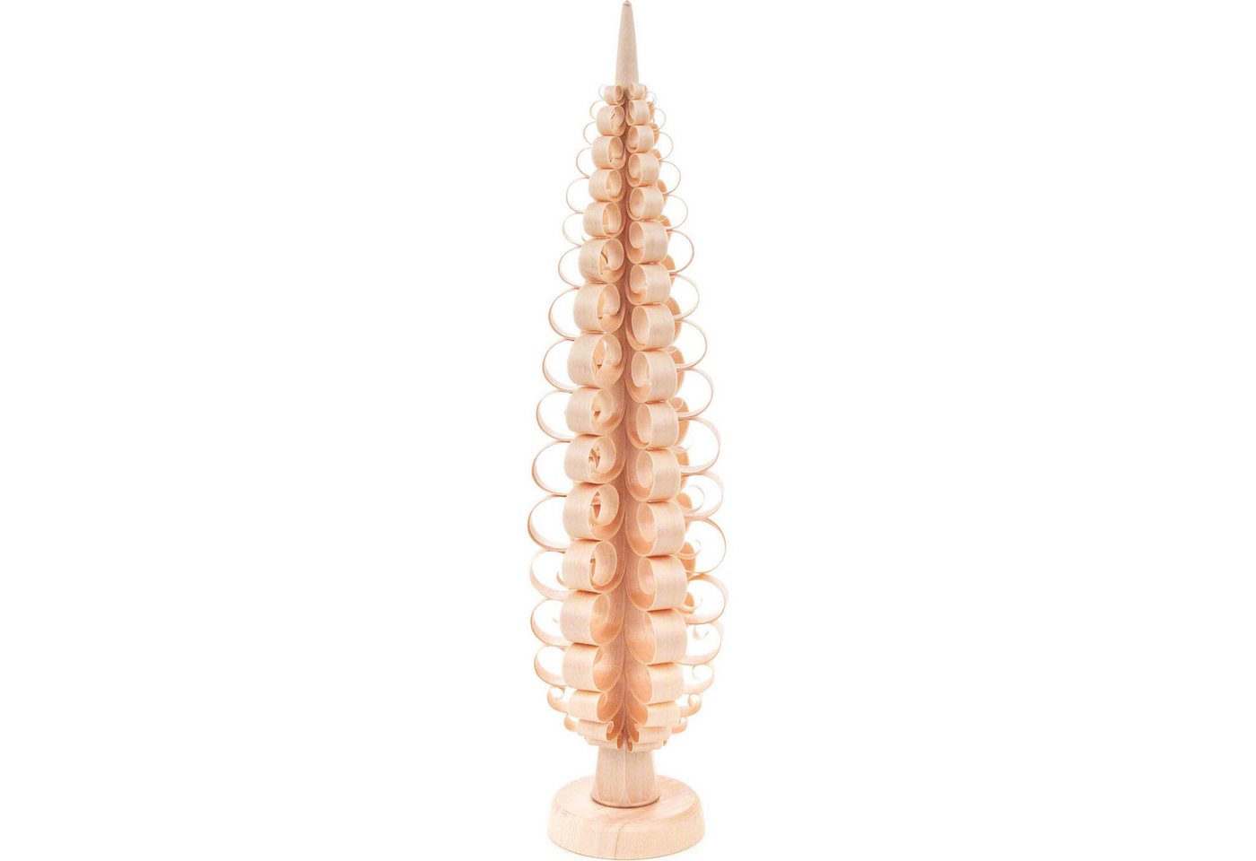 Dregeno Erzgebirge Dekofigur Spanbaum natur (20cm) von Dregeno Seiffen von Dregeno Erzgebirge