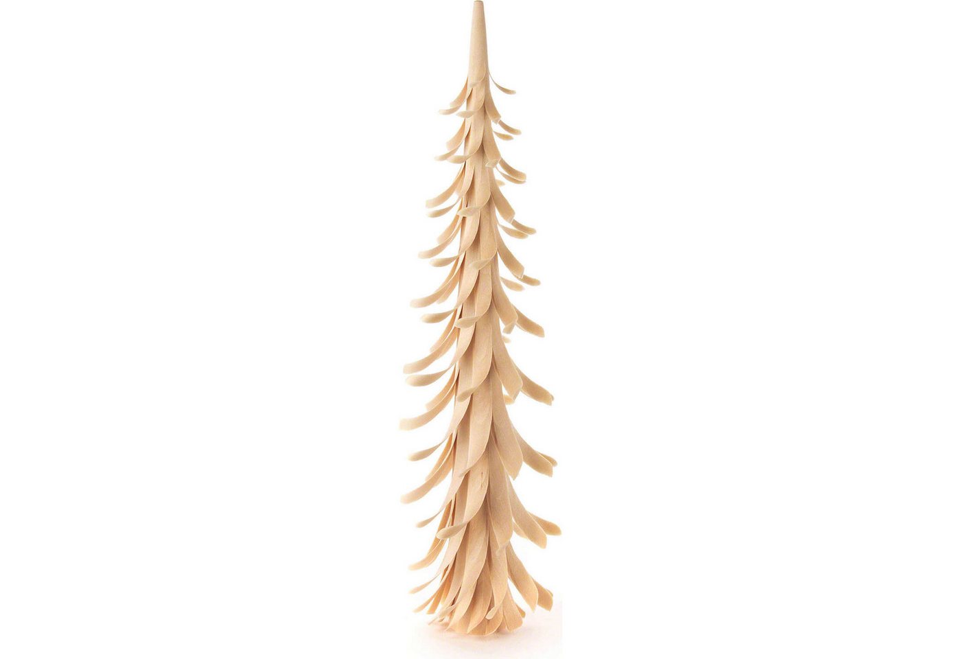 Dregeno Erzgebirge Dekofigur Spiralbaum natur (35cm) von Dregeno Seiffen von Dregeno Erzgebirge