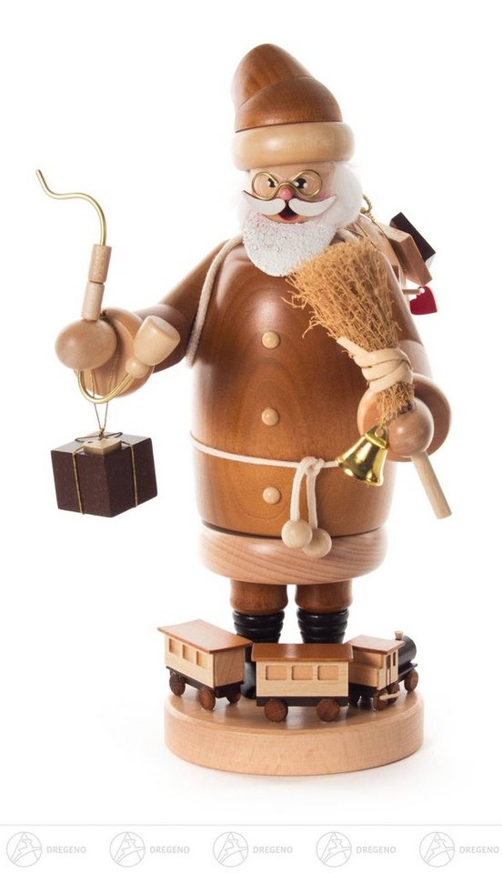 Dregeno Erzgebirge Räuchermännchen Räuchermann Weihnachtsmann natur Höhe ca 24,5 cm NEU Dregeno Erzgebirge Räuchermännchen Räuchermann Weihnachtsmann natur Höhe ca 24,5 cm NEU von Dregeno Erzgebirge