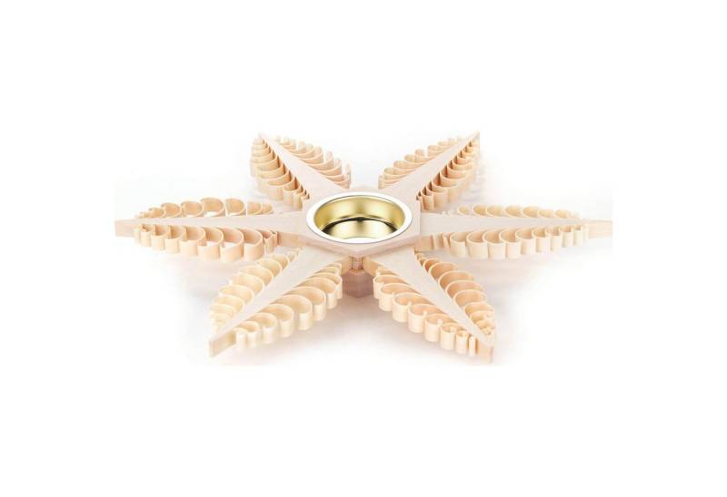 Dregeno Erzgebirge Schwibbogen Teelichthalter Spanstern (23 x 23 x 2,5cm) von Dregeno Seiffen von Dregeno Erzgebirge