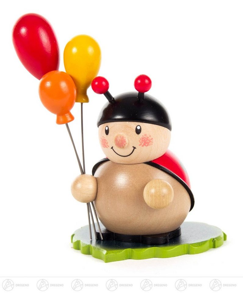 Dregeno Erzgebirge Teelichthalter Zubehör Vario Tischleuchter Marienkäfer mit Luftballons farbig Höhe, mit Luftballons Dregeno Erzgebirge Teelichthalter Zubehör Vario Tischleuchter Marienkäfer mit Luftballons farbig Höhe, mit Luftballons von Dregeno Erzgebirge