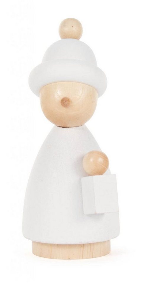 Dregeno Erzgebirge Weihnachtsfigur Kurrendekind weiß-natur mit Laterne Höhe = 90mm NEU von Dregeno Erzgebirge