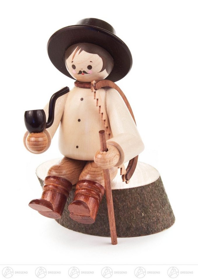 Dregeno Erzgebirge Weihnachtsfigur Miniatur Waldarbeiter sitzend auf Stamm groß natur Höhe ca 10 cm NEU Dregeno Erzgebirge Weihnachtsfigur Miniatur Waldarbeiter sitzend auf Stamm groß natur Höhe ca 10 cm NEU von Dregeno Erzgebirge