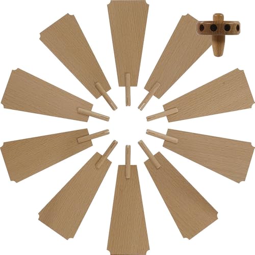 Dregeno Seiffen Weihnachtspyramide Flügelrad für Weihnachtspyramide - Durchmesser = 45cm - Original Erzgebirge von DREGENO