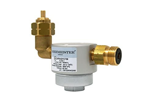 DREHMEISTER Gasflaschenfilter Smart gewinkelt von Drehmeister