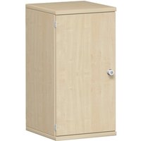 Büroschrank Profi, 2 OH, Breite 400 mm, Tür links, Ahorn von Jungheinrich PROFISHOP