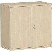 Geramöbel Büroschrank Profi, 2 OH, Breite 800 mm, Flügeltür, Ahorn von Geramöbel